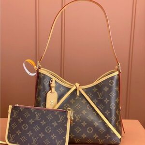 Louis Vuitton Brown Monogram Shoulder Bag